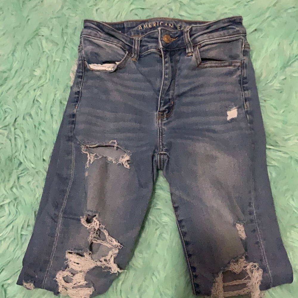 American Eagle Super Hi Rise Jeggings